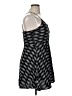 SO 100% Rayon Stripes Black Casual Dress Size XL - photo 4