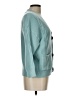 Unbranded 100% Polyester Teal Cardigan Size L - photo 4