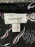 Avenue 100% Polyester Black 3/4 Sleeve Blouse Size 22 - 24 Plus - photo 7