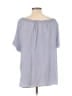 Rungolee Gray Short Sleeve Blouse Size S - photo 2