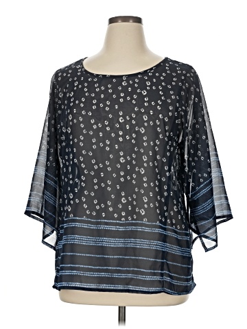 Hannah 3/4 Sleeve Blouse (view 1)