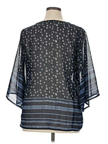 Hannah 3/4 Sleeve Blouse (view 2)