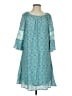 Indigo Rose Teal Casual Dress Size S - photo 1