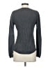 Skull Cashmere Gray Wool Pullover Sweater Size S - photo 2