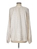 Tamara H. 100% Polyester Ivory Long Sleeve Blouse Size L - photo 2