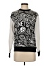 NBA Print Silver Pullover Sweater Size S - photo 1