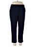 Ann Taylor LOFT Solid Blue Casual Pants Size 12 - photo 1