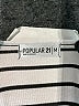 Popular 21 Stripes Ivory Short Sleeve Turtleneck Size M - photo 7