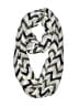 Serra Chevron-herringbone Gray Ivory Scarf One size - photo 1