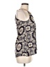 Le Sample 100% Polyester Blue Sleeveless Blouse Size M - photo 4