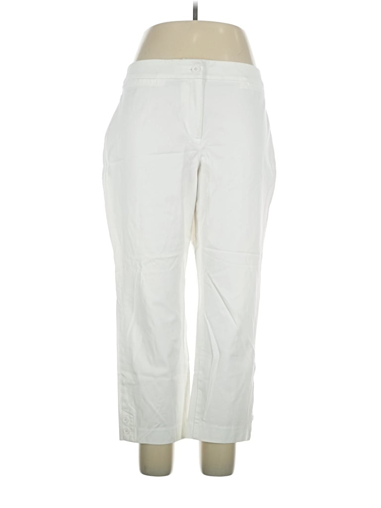 Pre-owned Talbots Outlet Casual Pants In Ivory
