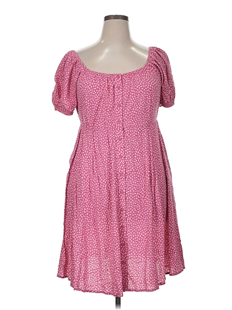 Pre-owned Torrid Casual Dress In Pink