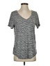 Athleta Gray Short Sleeve Top Size S - photo 1