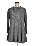 New Directions Gray Casual Dress Size M - photo 1