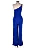 Crystal Sky Solid Blue Jumpsuit Size M - photo 2
