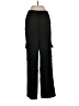 Zara 100% Polyester Black Cargo Pants Size S - photo 1
