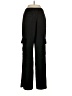 Zara 100% Polyester Black Cargo Pants Size S - photo 2