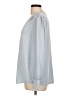 Unbranded 100% Polyester Blue Long Sleeve Blouse Size L - photo 5