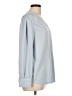 Unbranded 100% Polyester Blue Long Sleeve Blouse Size L - photo 4