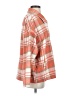 Andree by UNIT 100% Polyester Plaid Orange Coat Size S - photo 4