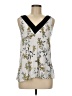Maurices Silver Sleeveless Blouse Size M - photo 1