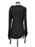 Lulus Polka Dots Black Long Sleeve Blouse Size S - photo 2