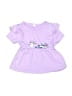 Unbranded Purple Short Sleeve Top Size 3-6 mo - photo 1