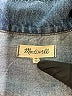 Madewell 100% Cotton Blue Denim Jacket Size XS - photo 3