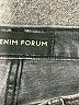 Denim Forum Chevron-herringbone Black Jeans Size 25 waist - photo 7