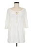 Westport 100% Rayon Ivory 3/4 Sleeve Blouse Size M - photo 1