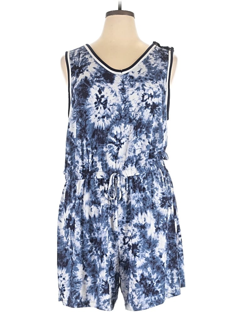 Pre-owned Almost Famous Romper In Blue