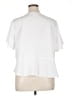 Express 100% Polyester White Short Sleeve Blouse Size XS - photo 2