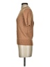 Zara Brown Tan Short Sleeve Top Size S - photo 5