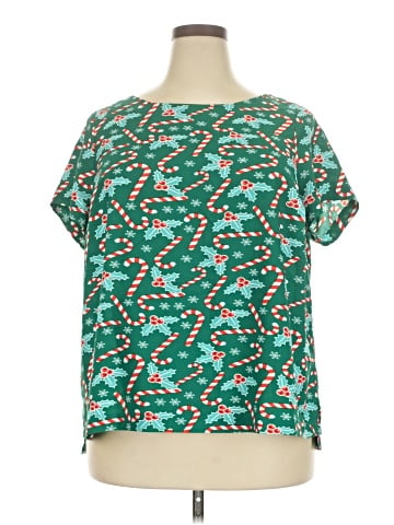 ModCloth Short Sleeve Blouse (view 1)