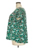 ModCloth 100% Polyester Green Short Sleeve Blouse Size 2X - photo 5