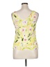 Sigrid Olsen 100% Rayon Yellow Tank Top Size XL - photo 2