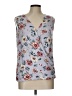 Bobeau Gray Sleeveless Blouse Size L - photo 1