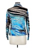 Erin London Graphic Blue Jacket Size M - photo 2