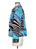 Erin London Graphic Blue Jacket Size M - photo 5