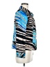 Erin London Graphic Blue Jacket Size M - photo 4