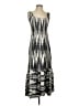 Assorted Brands Tie-dye Gray Ivory Casual Dress Size XXS (estimated) - photo 1