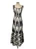 Assorted Brands Tie-dye Gray Ivory Casual Dress Size XXS (estimated) - photo 2