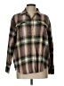 Old Navy 100% Cotton Plaid Brown Long Sleeve Button-Down Shirt Size L - photo 1