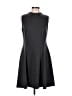 Donna Morgan Solid Gray Casual Dress Size 10 - photo 1