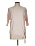 Assorted Brands Pink 3/4 Sleeve Top Size L - photo 1
