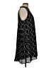 DR2 100% Polyester Argyle Black Casual Dress Size L - photo 4