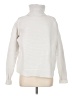 French Connection 100% Cotton Solid White Turtleneck Sweater Size M - photo 1