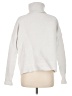 French Connection 100% Cotton Solid White Turtleneck Sweater Size M - photo 2