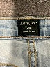 Just Black Blue Jeans Size 25 waist - photo 7