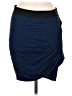 Express Outlet Solid Blue Casual Skirt Size M - photo 1